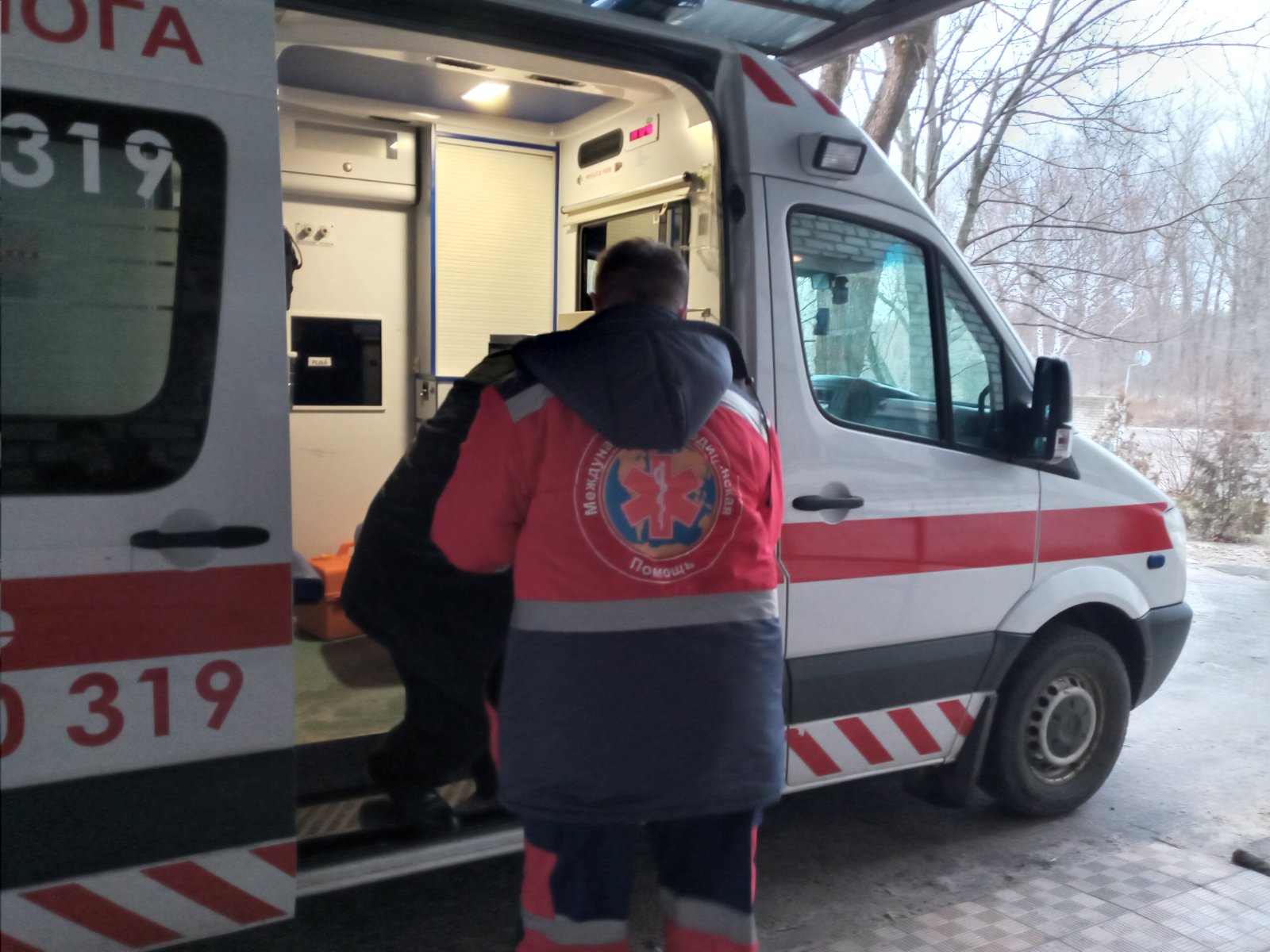КПВВ Станица Луганская. Оказание медицинской помощи