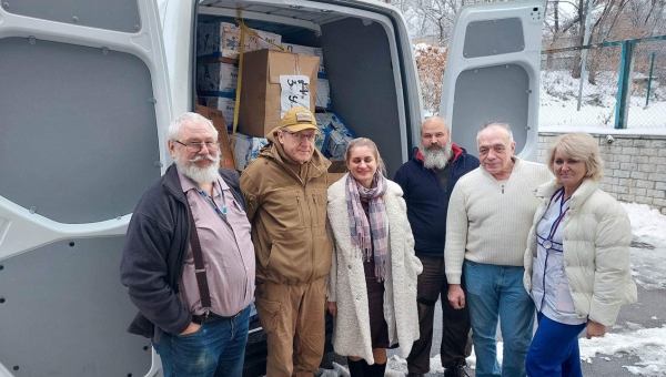 Партію гуманітарної допомоги передано до дитячої клінічної лікарні №7